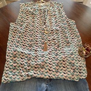 Cabi tank Blouse. EUC